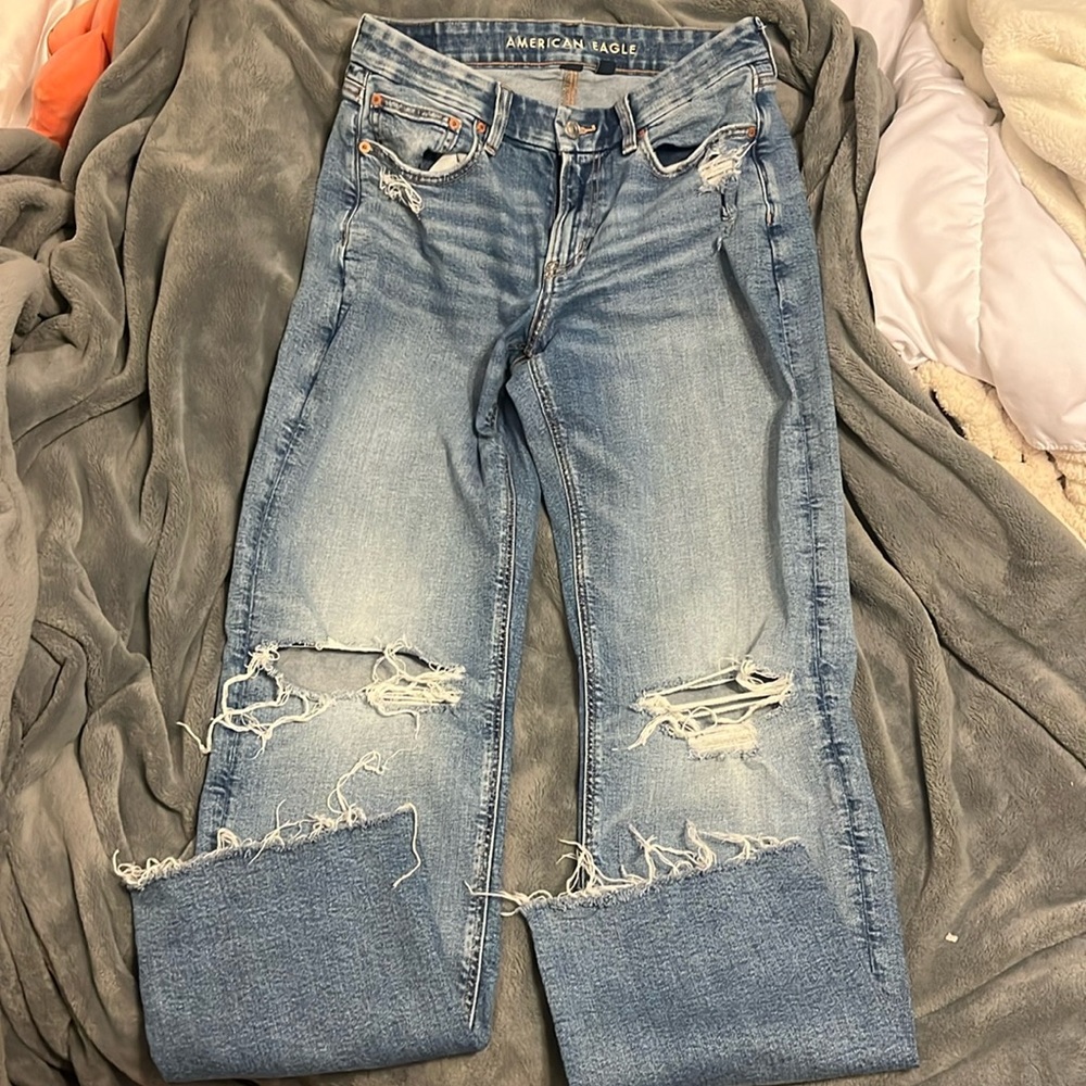 AE stretch curvy straight 6 XLONG